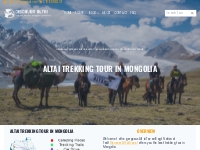 ALTAI TREKKING TOUR IN MONGOLIA - Discover Altai