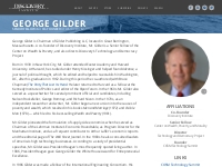 George Gilder | Discovery Institute