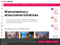 Monumentos y atracciones turísticas  - Mejores visitas de Madrid