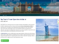 About Us | Disha Global Tours LLC | Travel agency in Dubai