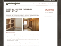 Custom Closets | Green Bay | Distinctive Cabinets