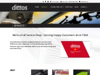 Services | Dittos | Kelowna BC