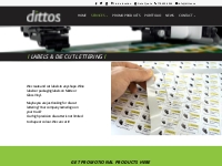 Labels   Die Cut Lettering | Dittos | Kelowna, BC