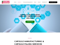 Capsule Manufacturing Company | Capsules Filling Services