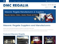 Masonic Regalia | DMC Regalia, Preston, Masonic Regalia Manufacturers 