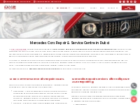 Mercedes Cars Repair   Service in Dubai - DME Auto Repairing