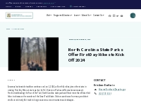 North Carolina State Parks Offer First Day Hikes to Kick Off 2024 | NC