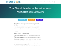 Requirements Management Software