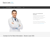 Doctor Loans for Physicians   Residents