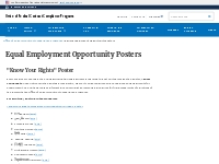 Equal Employment Opportunity Posters | U.S. Department of Labor