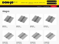 Hinges   Don-Jo Manufacturing