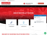  			Adjustable Industrial Steel Pallet Racking System Manufacturers