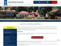 Join Us For An Open Day Visit! - Doon School