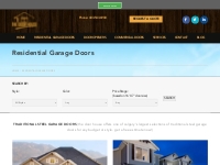 Calgary Residential Garage Doors Installation Service Repairs