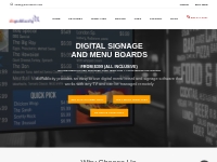   	Digital Signage & Menu Boards - doPublicity