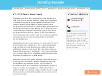 Child Abuse Aurvivors | San Francisco | Dorothy Boerste MFT