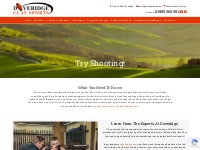 Try Shooting! | Doveridge Clay Sports Club