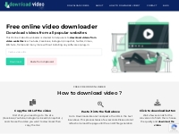 Free Online Video Downloader, download and convert video online