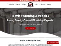       Quality Plumber | NWA   Southwest MO | Davis Plumbing