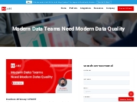 Modern Data Teams need Modern Data Quality - DQLabs Webinar
