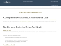Home Dental Care | Dentists in North Miami Beach, FL