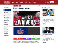 Week 7 Waivers Podcast | Draft Sharks