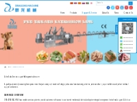 Extruder, Pet Food Machine
