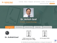 Best Surgical Oncologist in Noida | Dr. Ashish Goel