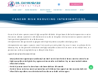 Cancer Detection, Screening and Prevention | Dr.Chinnababu Sunkavalli