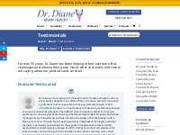 Testimonials - Dr. Diane Brain Health