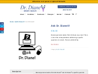 Ask Dr. Diane®! - Dr. Diane Brain Health