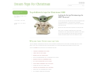 Dream Toys For Christmas - Top Christmas Toys 2020, Dream Toys for Xma