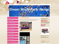 Concession Machine Rental |  Dream World  Party Rental