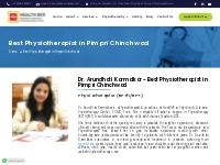 Best Physiotherapist in Pimpri Chinchwad | Lady Physiotherapist in Pim