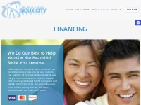 Financing - Sioux City Dental