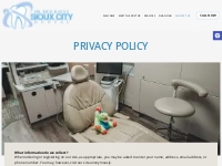 Privacy Policy - Sioux City Dental