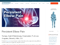 Treatment for Persistent Elbow Pain, Regenerative Medicine - Dr. Lox