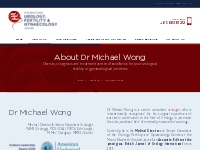 About Dr Michael Wong | International Urology Centre