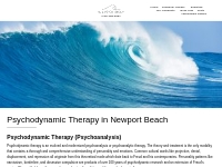 Psychodynamic Therapy in Newport Beach | Keil Psych Group