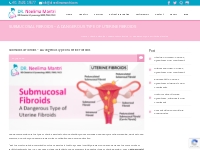 Submucosal Fibroids – A Dangerous Type of Uterine Fibroids - Dr. Neeli