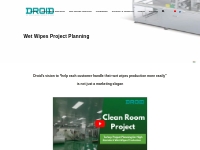Wet Wipes Machine Products | Droidwipes