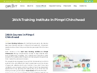 Best Java Training Institute in Pimpri Chinchwad | Best Java Courses i