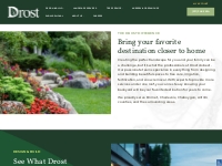 Welcome to Drost | N. Michigan s Best Landscape Company