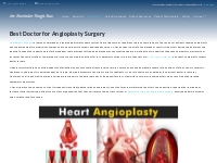 Best Doctor for Angioplasty Surgery - Dr. Ravinder Singh Rao