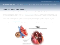 Transcatheter Aortic Valve Implantation - TAVI Surgery Doctor India