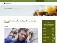 Ayurvedic Treatment Dubai|Ear|Nose|Throat|Eyes