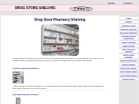 Drug Store Pharmacy Shelving