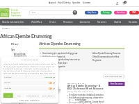 African Djembe Drumming | Drums for Schools