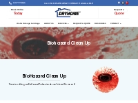 BioHazard Clean Up Services in San Diego, CA | DryHome