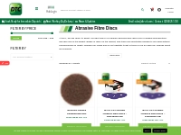 Fibre Discs Supplier | Buy Abrasive Fibre Discs Online | DTC UK